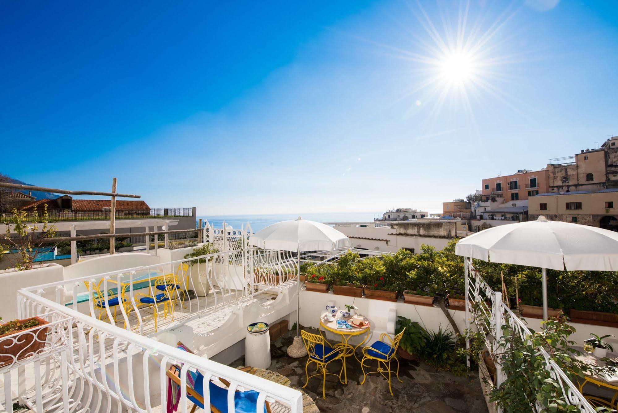 Hotel Villa Delle Palme In Positano Exterior foto